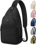 Bags for Women Men Trendy Sling Bag Backpack Casual Chest Bag with Convertible Shoulder Strap